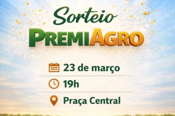 Sorteio PremiAgro anima a programação do município