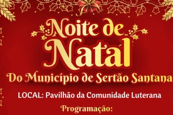 Noite de Natal promete emocionar Sertão Santana