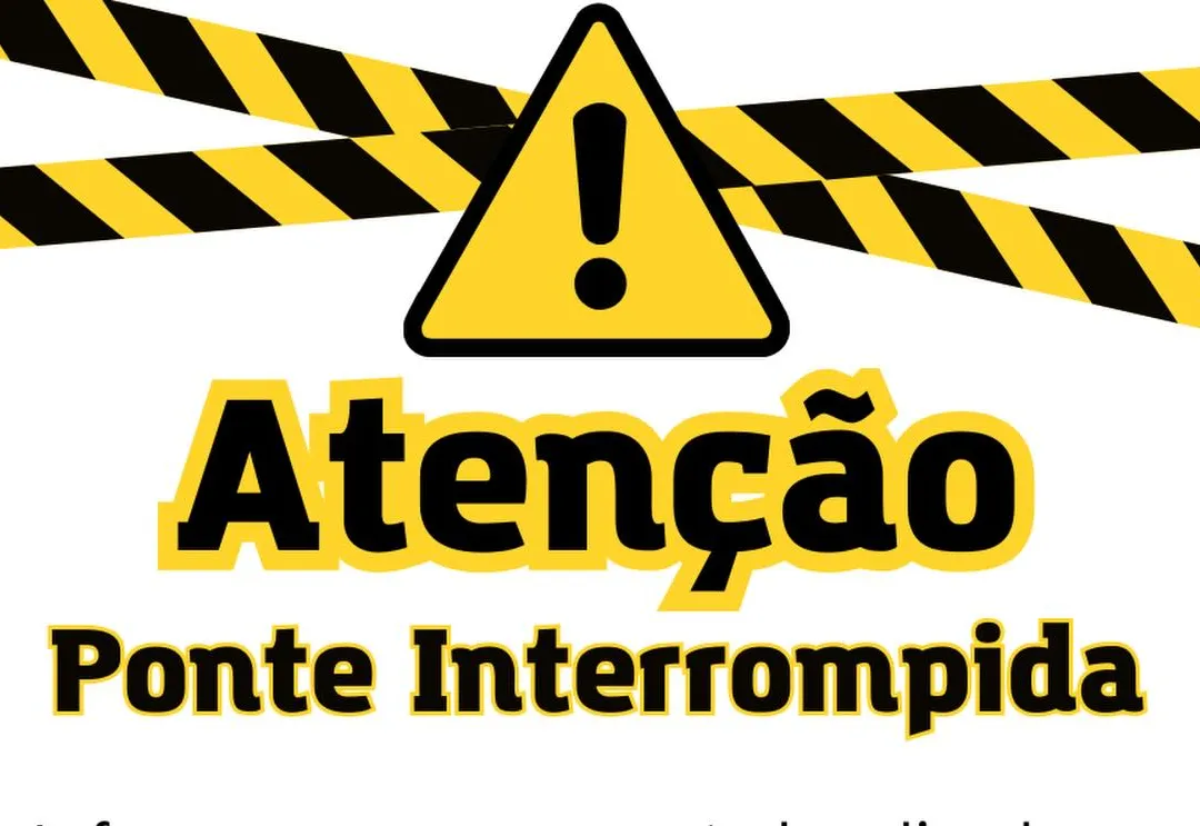 Ponte é Interditada para Manutenção