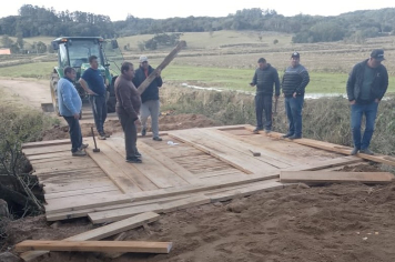 Mais uma ponte concluída!
