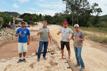 Retomada Obra de Calçamento