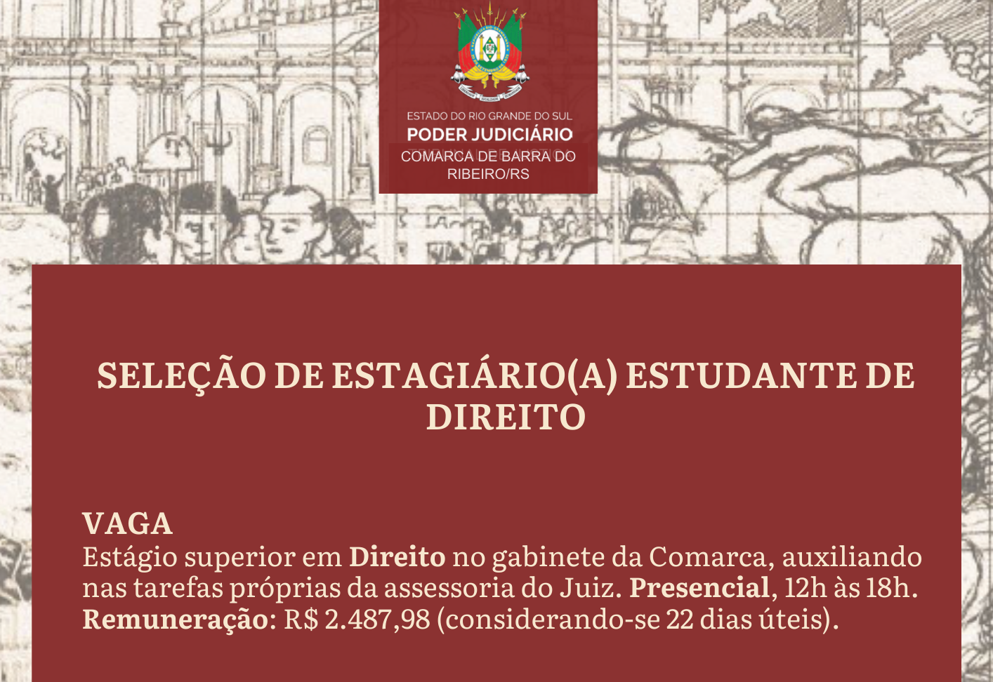 Seleção de Estagiário(a)