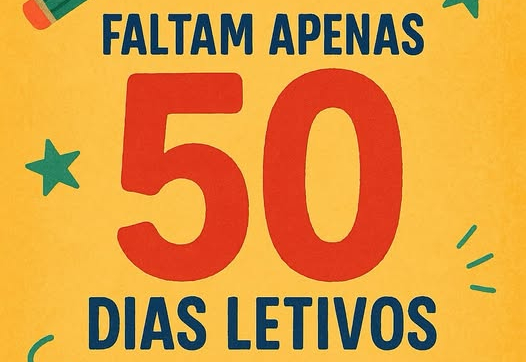 Contagem regressiva para o fim do ano letivo